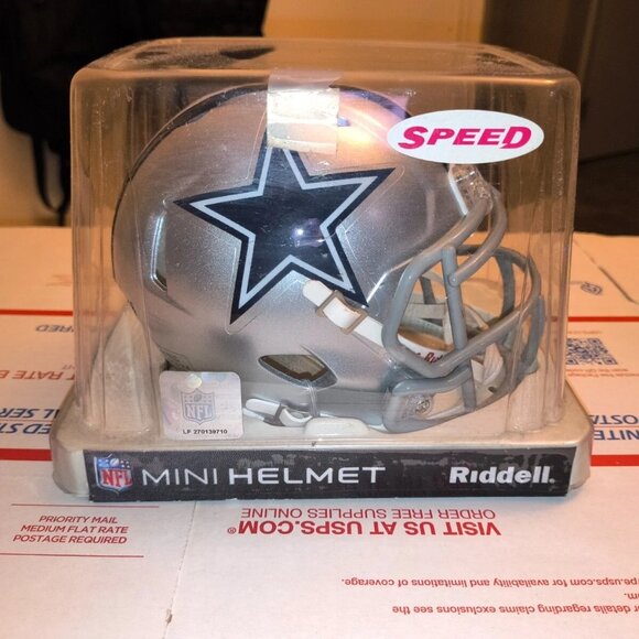 Dallas Cowboys 2012 Riddell NFL Speed Throwback Mini Helmet Licensed -Brand NEW! - Picture 3 of 7